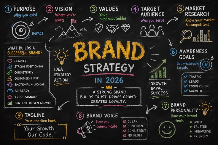 Brand strategy and creative planning